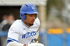 Baseball vs FSU  Wheaton College Baseball vs Framingham State University. - Photo by: KEITH NORDSTROM : Wheaton, Baseball